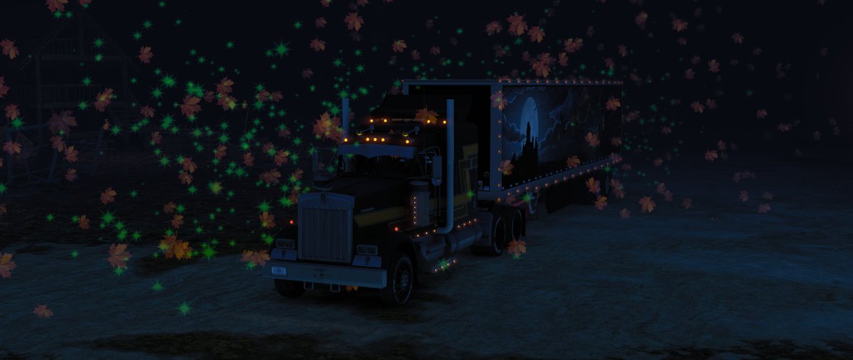 P_Nezzie's tweet photo. I did one last job leaving Brackenreach, hauling some Halloween herbs and spices to Longview, TX for some local barbecue enthusiasts.
#AmericanTruckSimulator
#WitchesOfBrackenreach
1/2 https://t.co/wbv01Zxoka