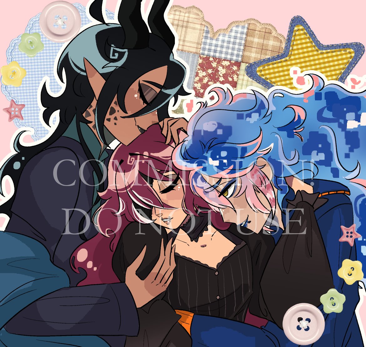 rookhunts's tweet image. erm commissions from the last few months 😰college killed me ngl