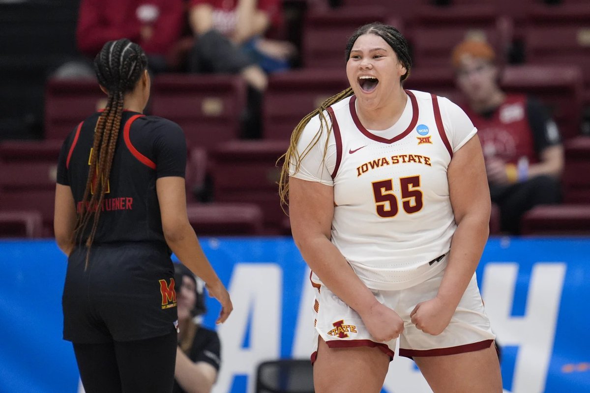 List of all players in NCAAW D1 history to have at least 43 points in 19 or less minutes:

1. Audi Crooks (Iowa State)