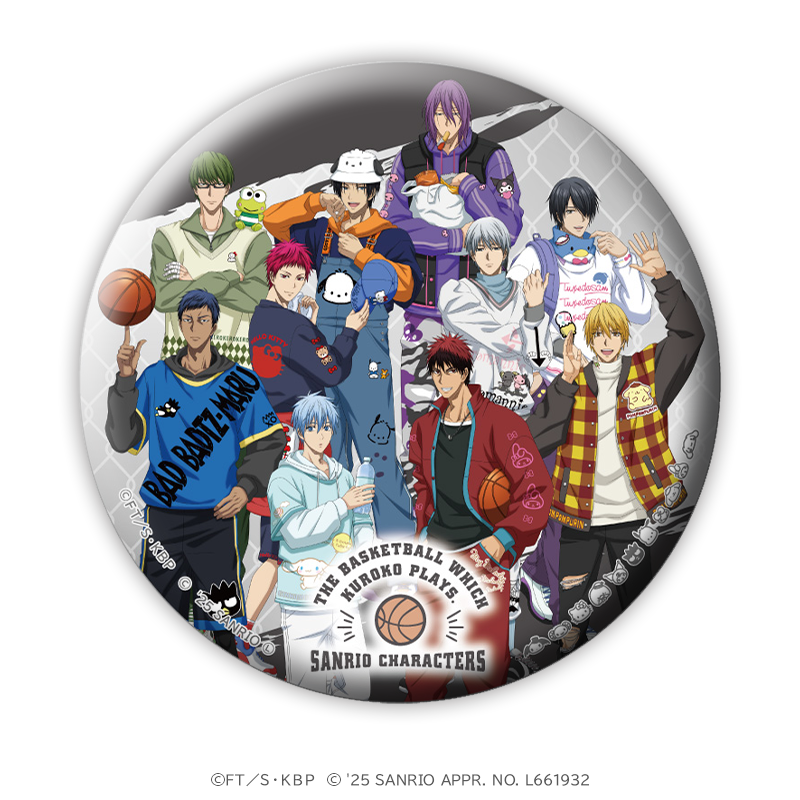 🏀通販情報🏀 第4弾『TVアニメ「#黒子のバスケ」× サンリオ