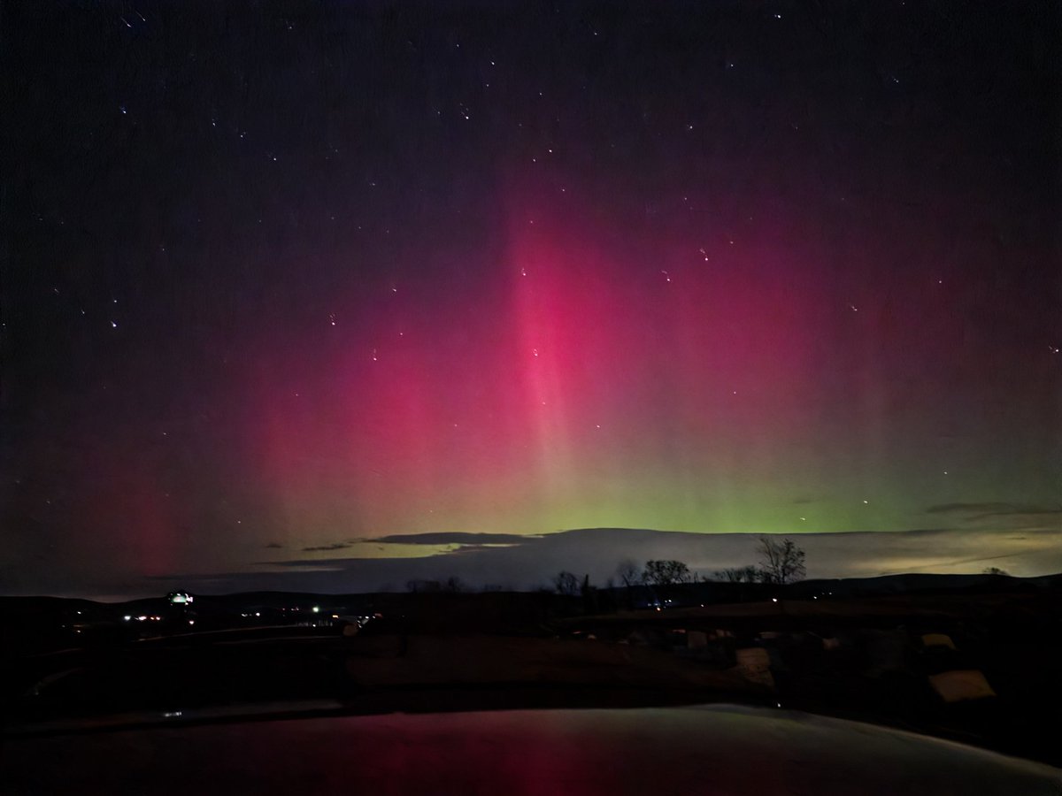 HALIFAX PA 9:45 EST #northernlight