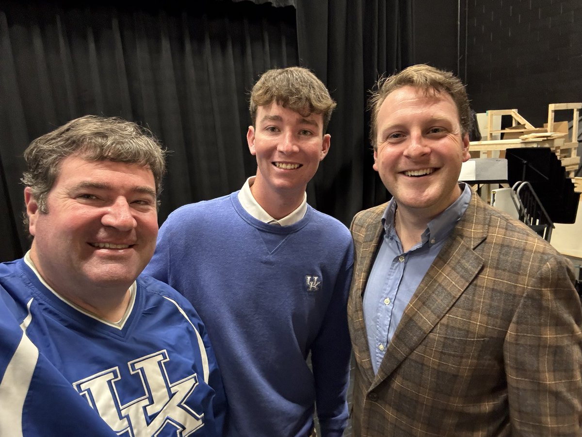 Can always count on <a href="/Nick__Nash/">Nick Nash</a> to support:

1) All Things Lacefield's
2) All Things Woodford County
3) All Things University of Kentucky

So, of course he was here today supporting Bradford signing w/ <a href="/UKmensgolf/">Kentucky Men’s Golf</a> 

Huge day for Lacefield's #WoFoCo &amp; <a href="/universityofky/">University of Kentucky</a>