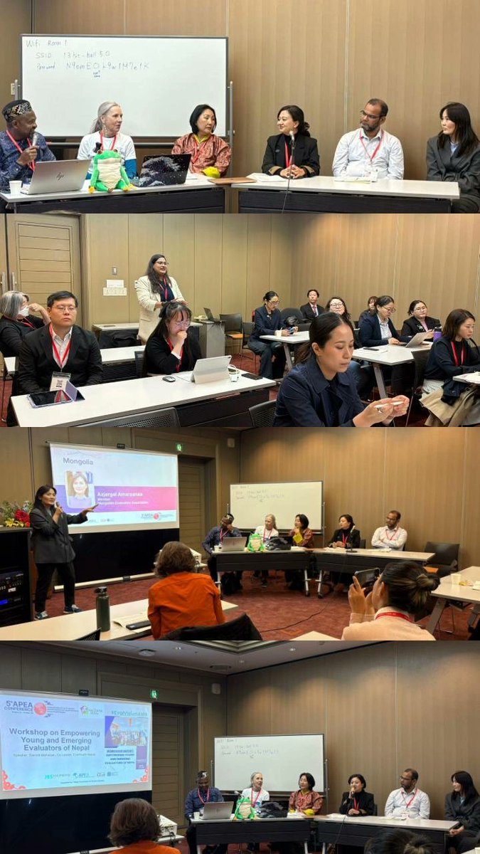 Asia Pacific Evaluation Association tweet media