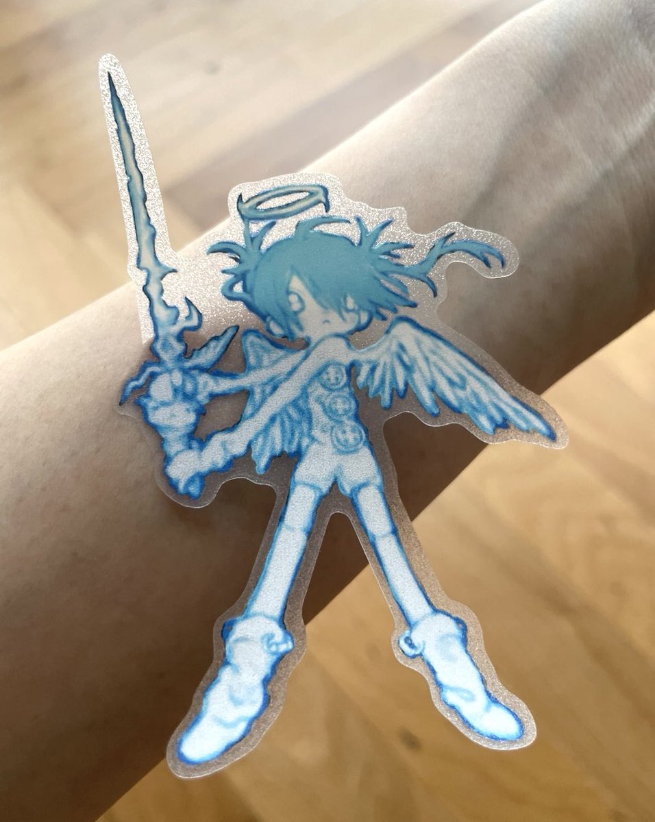 오랜만에 스티커 만들어봤어요!!