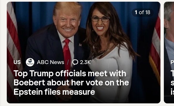 Quick question for <a href="/SenJohnCurtis/">Senator John Curtis</a> &amp; <a href="/RepBurgessOwens/">Rep. Burgess Owens</a>.  Why do you suppose Trump is trying so hard to change Boeberts vote to release the Epstein files if he doesn't have anything to hide?