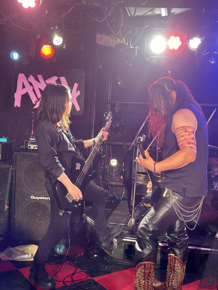 MuvTbDl51nxzoHi's tweet photo. #MetalHelix
#新宿アンチノック
(2025.11.12) 良いステージでした。楽しみましたヨ!次回の1月18日新宿アンチノックでの主催、参戦調整中。 https://t.co/cdQuvKIM8o