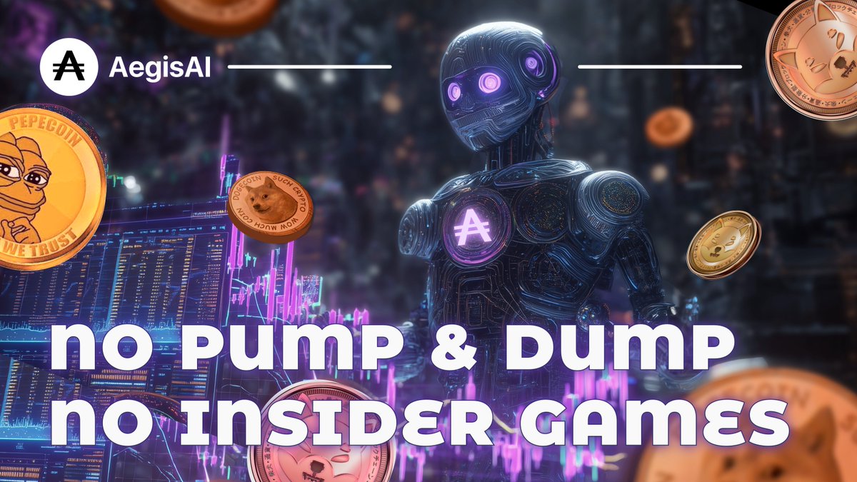 MEME tokens + AI market making + zero human manipulation = actually sustainable crypto projects

#AegisAI makes this possible. No pump and dumps. No insider games. Just transparent, autonomous trading strategies anyone can verify.