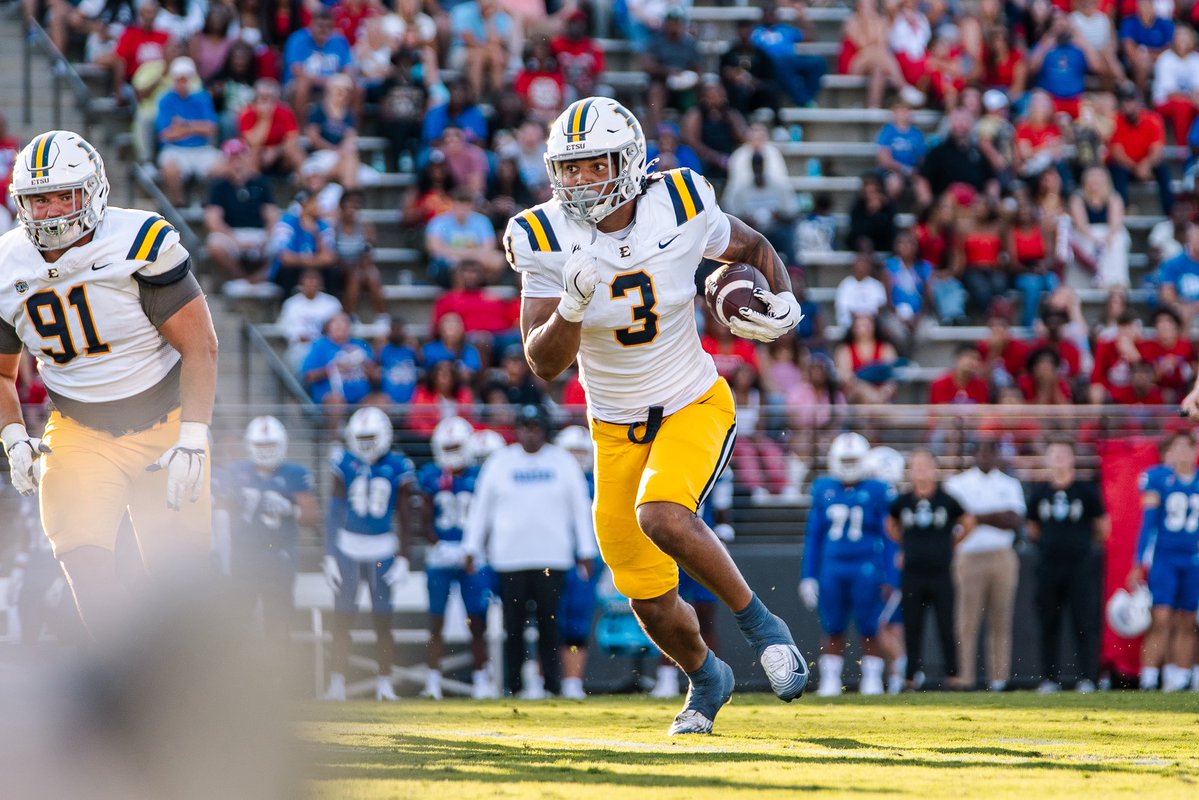 #AGTG Blessed to receive an offer from ETSU!!!!!! <a href="/CoachMosah/">Michael Mosah Jr.</a> 
<a href="/CoachRich_23/">Jeff Richards Jr</a> <a href="/Coach_Birt/">Coach Birt</a> <a href="/CoachJiggs/">Darius Jiggetts</a> <a href="/CoachTaylor26/">Jake Taylor</a>