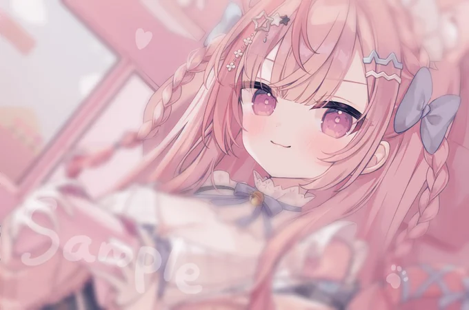 結城さくな様( )のFANBOX特典イラストを描かせていただきました! 新ビジュアルかわいいぜひ全体図見てもらえると嬉しいです～!