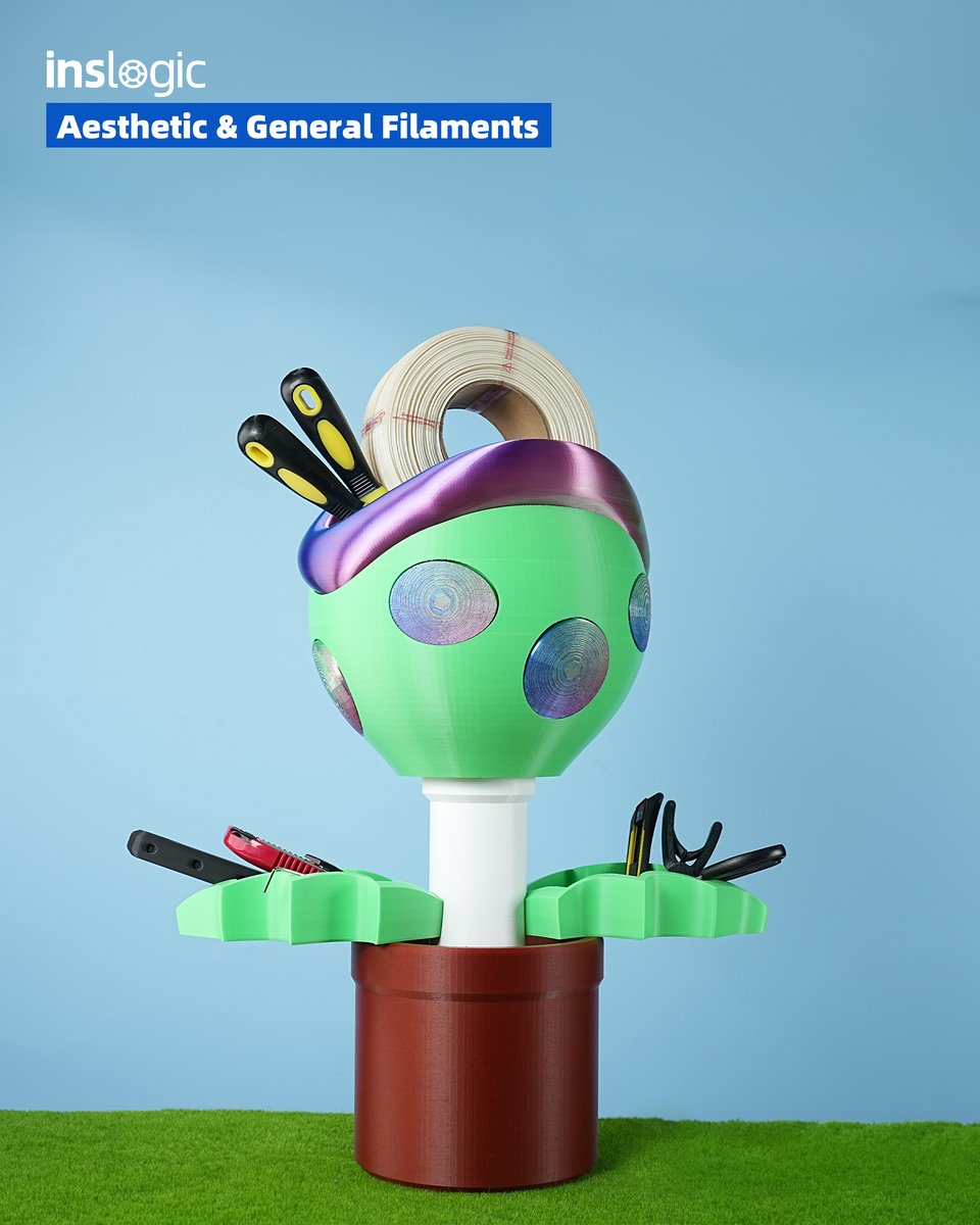 Inslogic3D's tweet image. 3D Printed The HORI Piranha Plant

Printed with @Inslogic3D Aesthetic &amp;amp; General Filaments, this colorful creation doubles as a fun snack holder or desk organizer, and simply brightens your mood!

inslogic3d.com
store.inslogic3d.com

#inslogic #inslogic3d #3dprinting