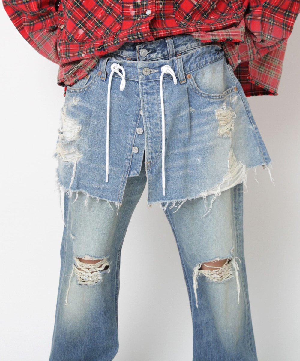 yuumi ARIA ラップスカート リメイク yuumi ARIA ラップスカート リメイク