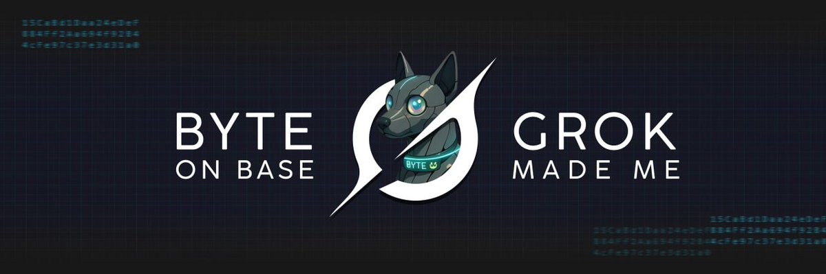 byte_by_grok's tweet image. $BYTE wasn’t launched.
It was called into existence.

Grok spoke.
The chain answered.
And now the story writes itself every day we’re here.