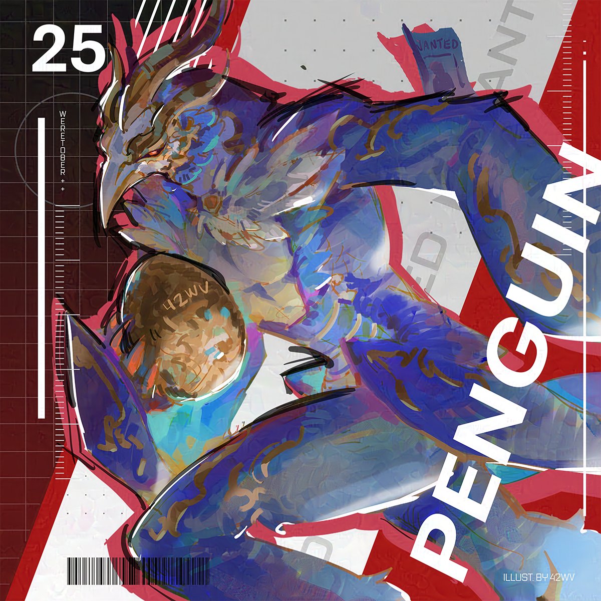 「 #Weretober2025 」 //Day 25// - Penguin -