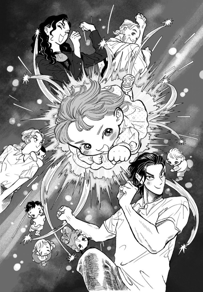 連載「いたいのいたいのそらをとべ」

扉絵どれもめちゃめちゃ力入れてるので、大人も子どももとんでも無く可愛い!

たくさんの人に読んでもらえますようにー! 