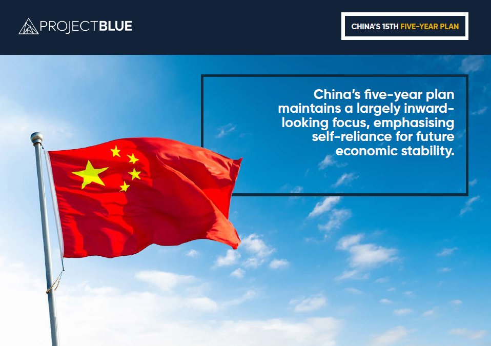 China is entering a post-industrial era, defined by technological innovation. In its 15th five-year plan (2026–2030) China discusses the critical material markets, having fulfilled the core objective of its previous five-year plan: supply chain resilience forms.zohopublic.eu/projectblue315…