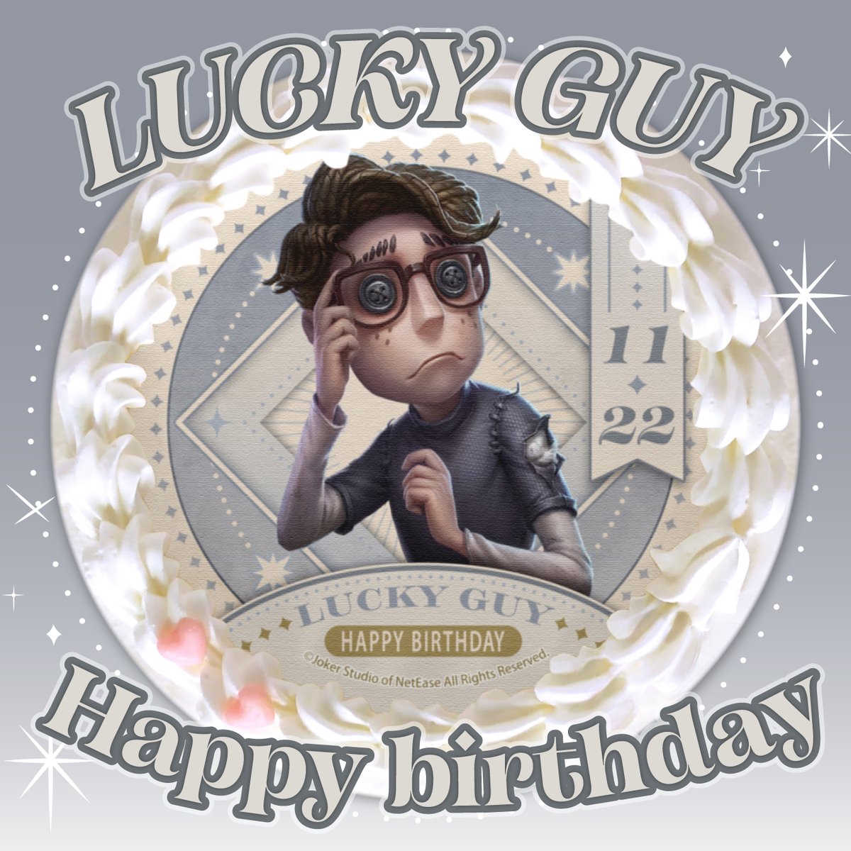 IdentityV #第五人格』 本日11月22日は #幸運児 の誕生日‼ Happy