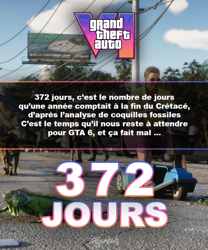 Encore 372 jours d’attente pour GTA 6 ! ⌛️ 

tiktok.com/@bysankah/vide…

#gta6 #GTAVI #gaming