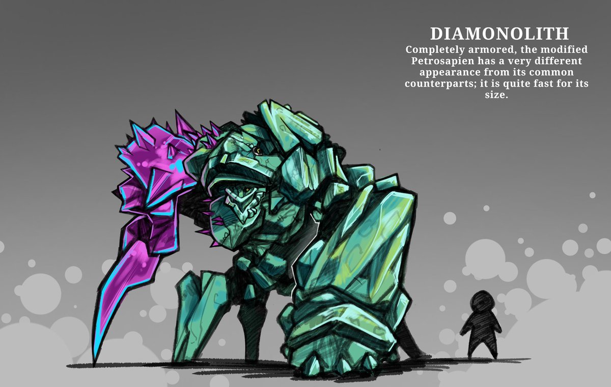 diamonolith, the petrosapien carnitrix! 
#ben10