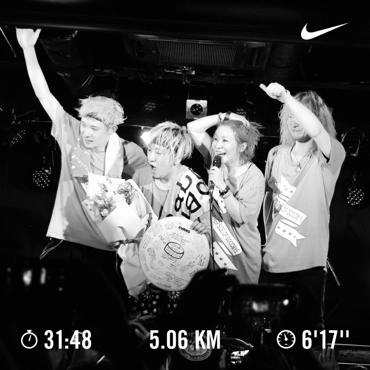 Dr.ユーダイと4人だけでライブハウスに立つのはいつぶりかな、とふと考える。
2024年1月のTOBU FES@渋谷ぶりだって。普段一緒にいるから意外だったけど。

ライブ、ステージ、爆音、照明、そしてみんなの声、声、声、、
あの空間が異次元なのはみんなにとってだけじゃなくて、私たちも一緒だよ。