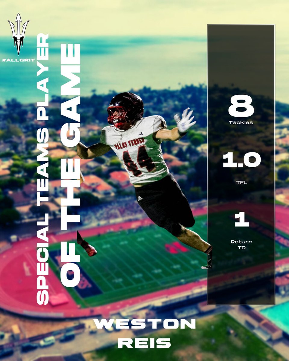 Palos Verdes HS Football tweet media