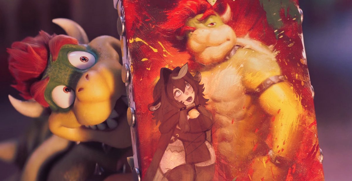 SFWnyctsol's tweet photo. Me and I #yumeship with bowser 😭
This was very sloppy and lazy, I might redraw these scene later, just wanted to do something low effort and silly lol
#SuperMarioGalaxy #Supermariomovie #bowser https://t.co/ZTG5Ch7eok