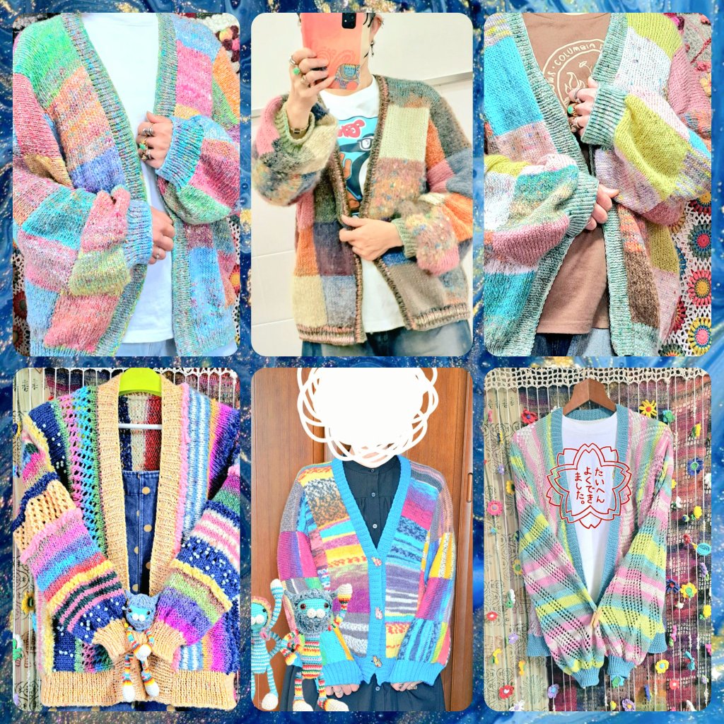 netarou_amuamu's tweet image. 7着編んで1週間カーディガン🫶︎まで残すところあと1着( * ॑꒳ ॑* )♥
ラストの毛糸選ぼうε≡≡ﾍ( ´Д`)ﾉ🧶