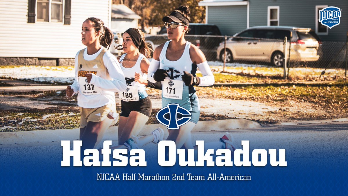 IC_XCTF's tweet image. Congratulations to our runners who earned NJCAA 2nd Team All-American!