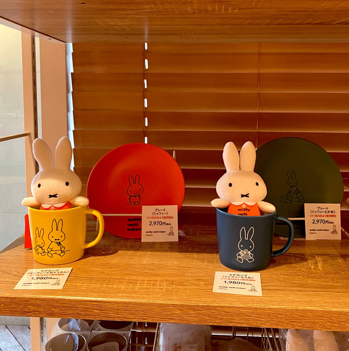 11月20日販売開始予定のグッズを展示しております✨ ぜひご覧ください♪