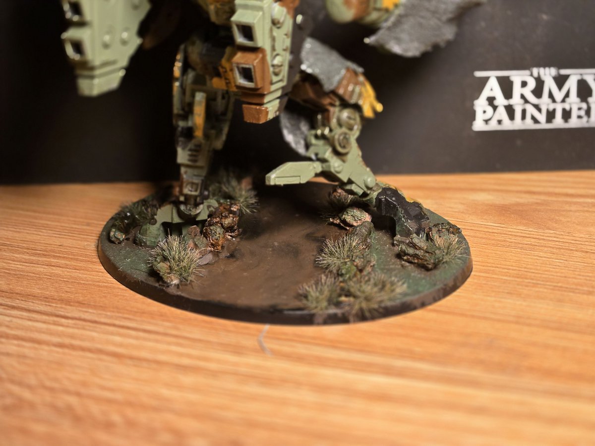 Finished basing him! Officially, meet Shas'vre Porgel ("Water Beast") AKA "Swamp Thing" of Commander Bentreed's Reconnaissance Cadre!