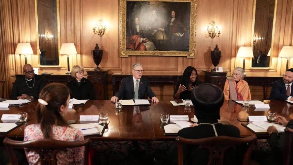 BishopAngaelos's tweet image. Pleased to host today’s #InterfaithWeek event coordinated by @Refcemi and  @AllFaithNetwork at the @TheSanctuaryCDL, bringing together religious leaders and community representatives from across traditions to strengthen bonds of friendship, dialogue, and mutual respect.

Pleased…