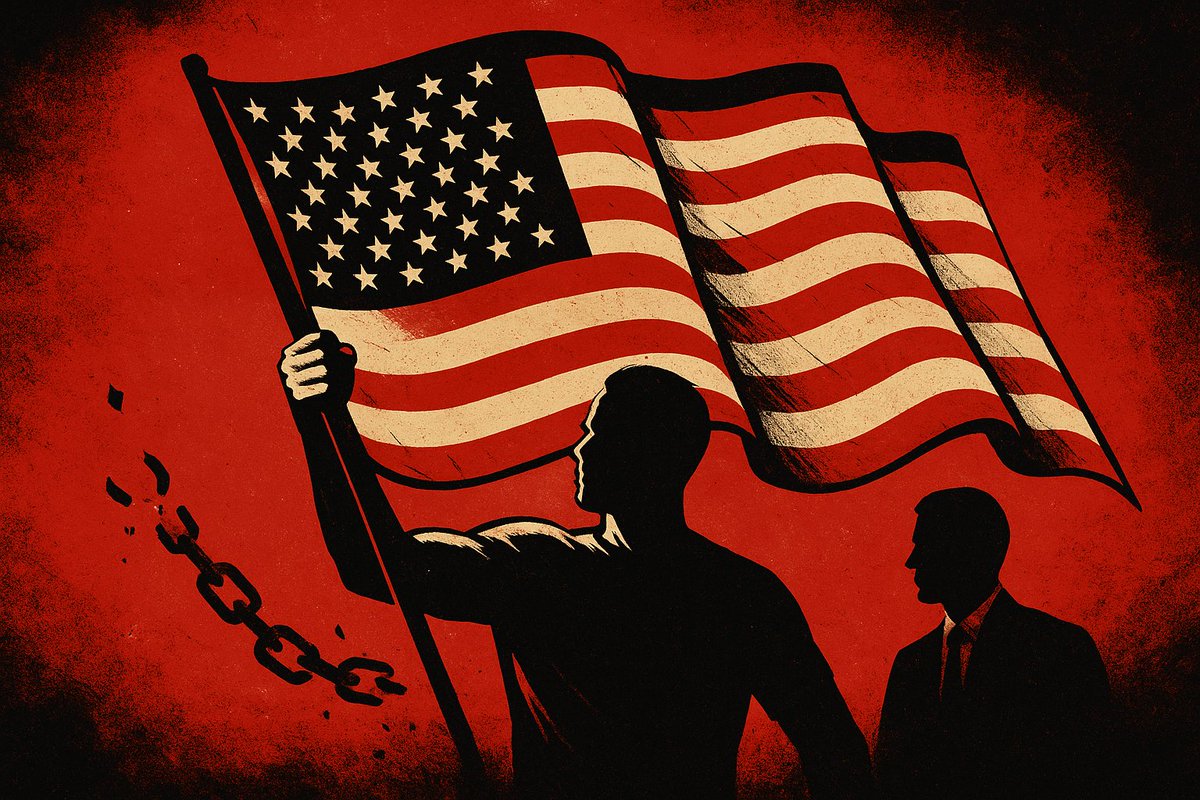 SimeonVale's tweet photo. Ben Shapiro just quietly conceded the culture war he helped shape.
By refusing to debate Nick Fuentes, he’s admitting that the energy of the conservative movement has shifted.

Americans haven’t changed...they’ve simply found their voice again.
After years of watching our borders collapse, our economy hollow out, and our politicians send billions overseas while our cities rot, people are saying: Enough.

This is no longer about party or personality. It’s about principle.
 America First means exactly that:
Our Constitution.
Our sovereignty.
Our tax dollars used to rebuild our nation — not bankroll endless foreign wars.
The establishment is losing its grip because real Americans are awake.
And the days of guilt-tripping patriots for wanting their country back are over.

Every crown is borrowed—until it is laid at the feet of the Lamb