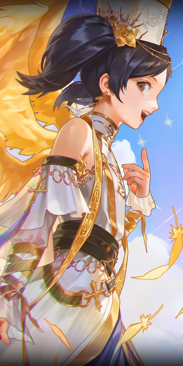 사이퍼즈 DNF 세라핌 일러스트 - 마를렌 🎶👼🪽