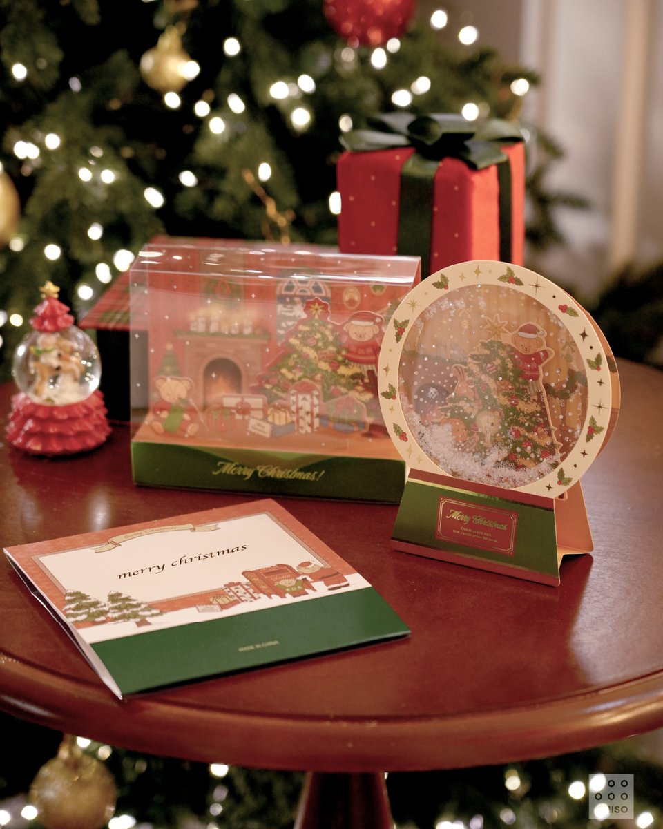 クリスマスカードとかオーナメントも全部素敵…🥹 オンラインでは売り消