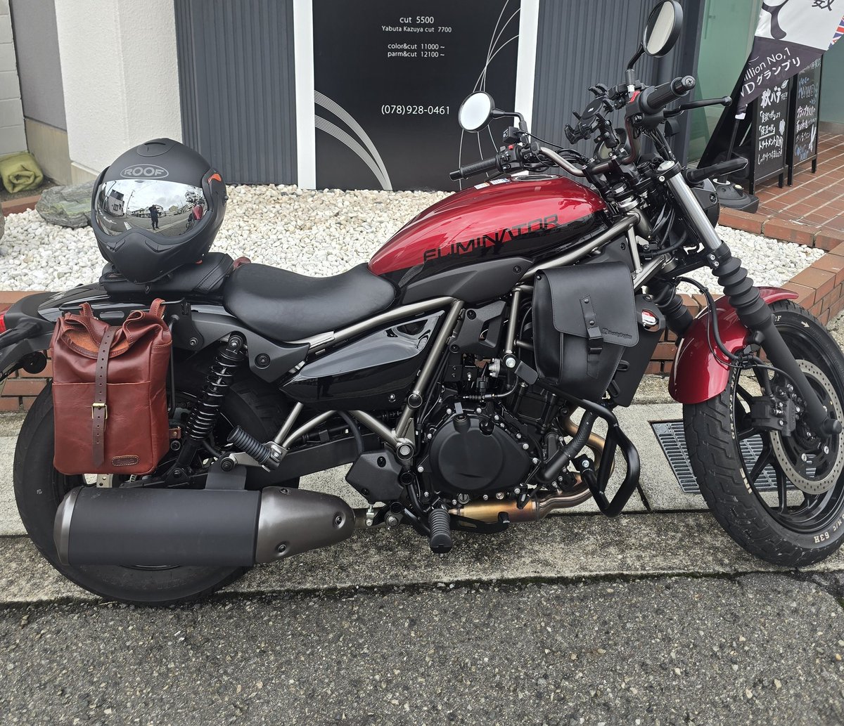 10月から初めてバイクに乗って無事に1ヶ月過ごせましたので記念で