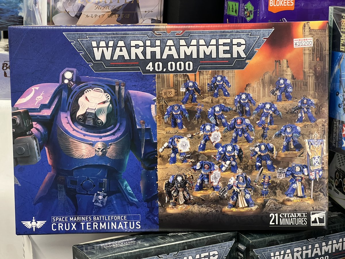 わぁ〜〜〜〜ッ！！こちらは「ウォーハンマー40,000」でも超人気の