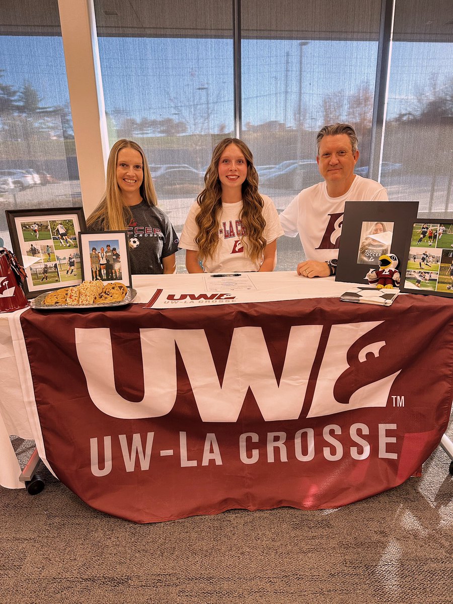 signing day with the best!! so unbelievably grateful for everyone who came and supported me!! can’t wait for the next 4!! <a href="/MVJagSoccer/">MV Soccer ⚽️</a> <a href="/UWL_Soccer/">UW-La Crosse Soccer</a>