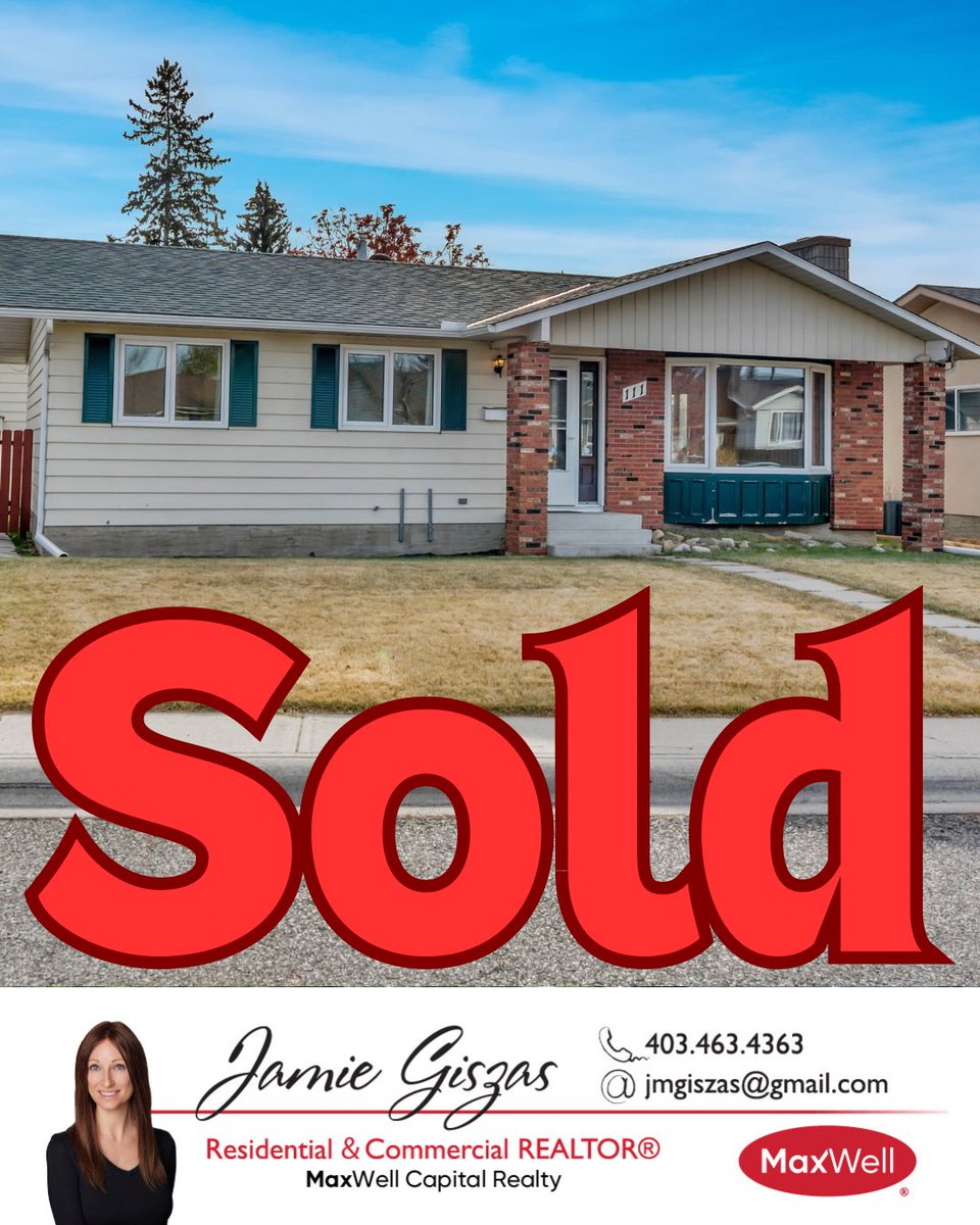 JamieGiszas's tweet photo. SOLD!
Jamie Giszas
REALTOR
MaxWell Realty
C: 403-463-4363
E: jmgiszas@gmail.com
#yyc #calgary #yycre #calgaryre #yycrealestate #calgaryrealestate #calgaryrealtor #yycrealtor #calgaryrealtors #yycrealtors #calgaryrealty #yycrealty #yycnow #calgarynow #yycliving #calgaryliving https://t.co/l74jjCUf0E