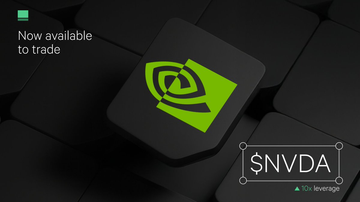 SLTP_trade's tweet image. NVDA is now tradable on #SLTP with 10x leverage