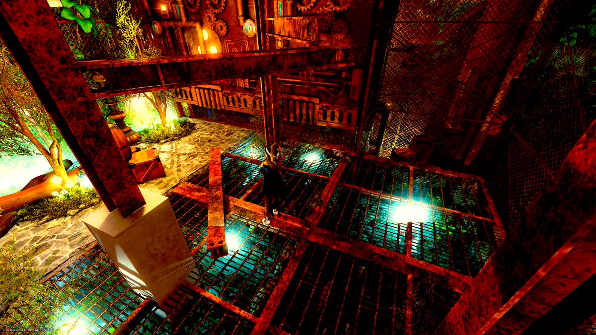 RioAinheartFF14's tweet image. #CS_R_PLUS

こちらにもおじゃましてきました！
廃墟。。。作ってみたいけど難しい。

いつもセンスに驚かされます！

#finalfantasy14
#ff14