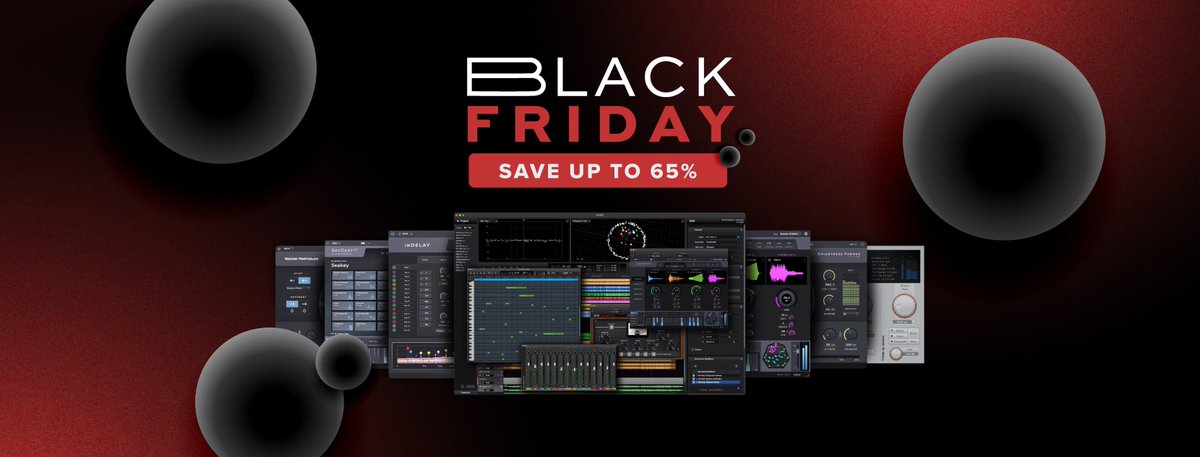 miyajipro's tweet image. 【#宮地楽器RPM セール情報！】

盛り上がってきおりますソフトウェアブラックフライデー！

SOUND PARTICLESブラックフライデー＆サイバーマンデーセール 開催中！
shop.miyaji.co.jp/SHOP/list.php?…

全製品対象！最大65%オフ！
お見逃しなく！

#SOUNDPARTICLES
#ブラックフライデー