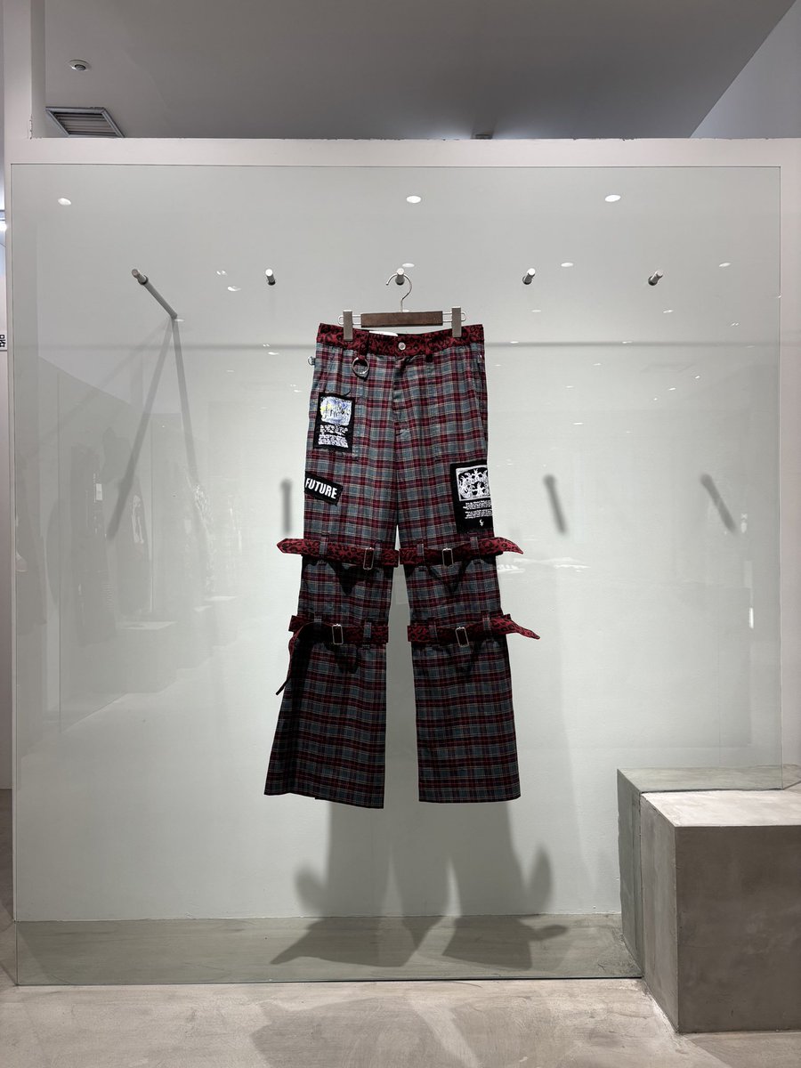 rurumu: rurumu:×KIDILL check bondage pants Color : multi Size : M