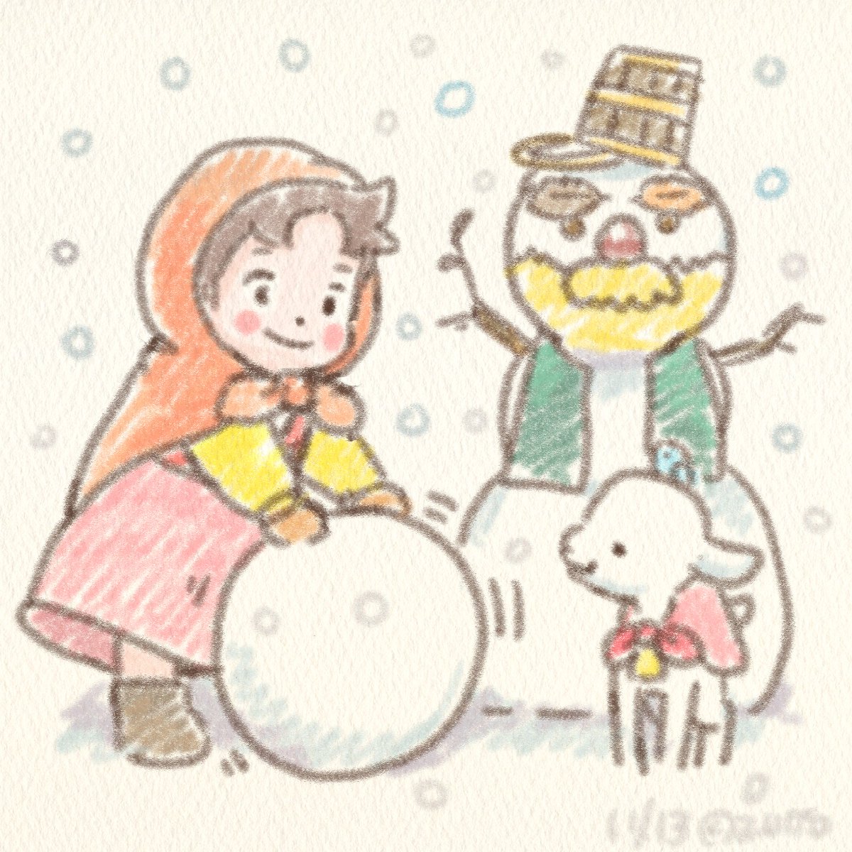 今日も元気に♪😊⛄️