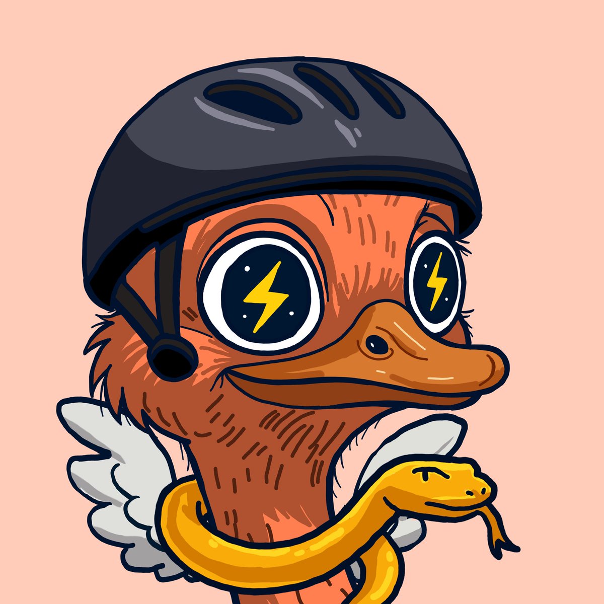 I stand behind the Long Neck Legends!

Minted out in weeks 🤩

The floor is being raised daily by the community on Magic Eden 😏

IRL content and games in the works🫰