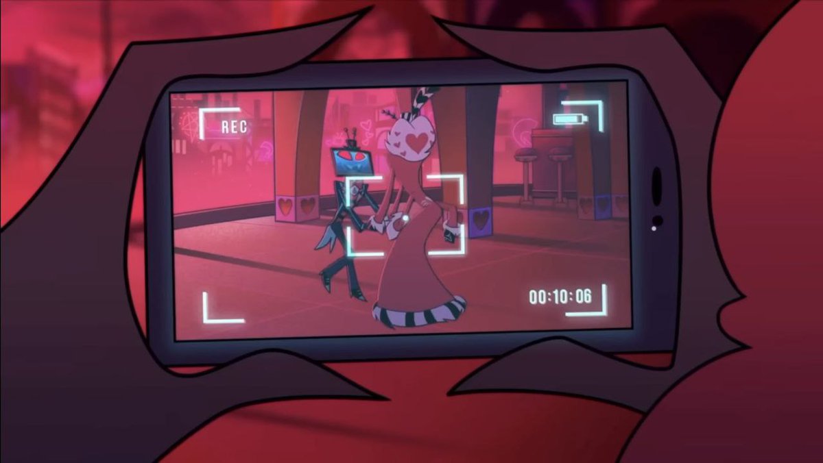 I really hope that the fact that Velvette is constantly filming #VoxVal will play a role and Vox will realize that he is an idiot
#HazbinHotel