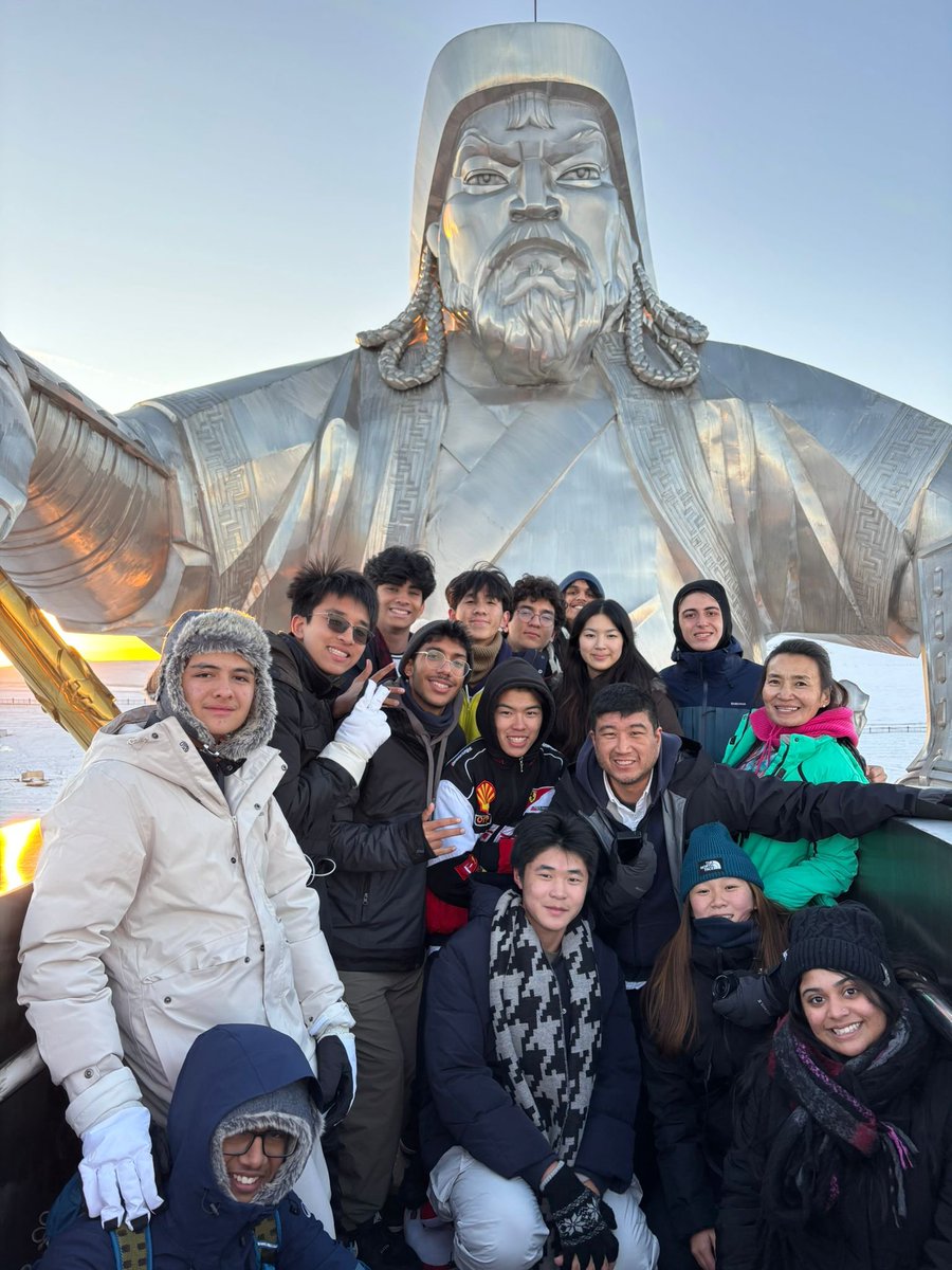 OELPAIS's tweet photo. #AISMongolia25 - Visited a group of nomaidc families, learned to make dumplings, and visisted the Gengkis Khan Monument. @aishongkong @asimpsonEDU @hsp_andy @Meg_Rob22 #OELP2025 #SIA25 #BeyondTheRedBricks https://t.co/tQYDxmIYQ1