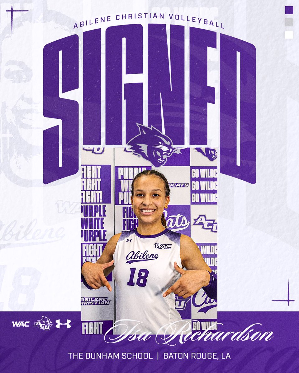 ACU_Volleyball's tweet image. 𝐖𝐞𝐥𝐜𝐨𝐦𝐞 𝐭𝐨 𝐭𝐡𝐞 𝐁𝐢𝐠 𝐂𝐨𝐮𝐧𝐭𝐫𝐲🖊️

Everyone please help us welcome Isa Richardson to the 325! We are so glad you are here!!🤩

#Unshakeable | #GoWildcats