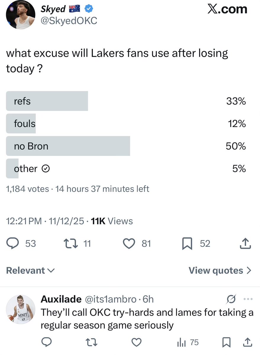 Auxilade, IQ 277 tweet media