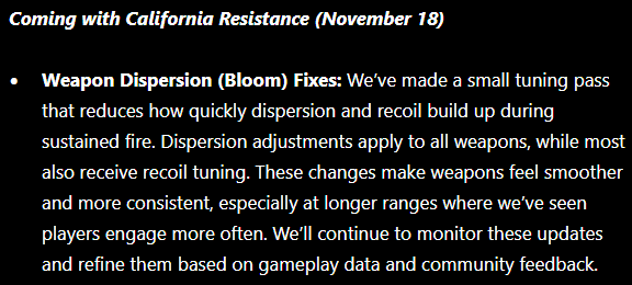 EndersFPS's tweet photo. DICE has to be extremely careful with Battlefield 6's gunplay. 

Weapons are already beamy if you burst correctly. Making them MORE accurate over range is only going to cause more problems. We already went through this in Battlefield 2042. https://t.co/x6KNng7cgZ