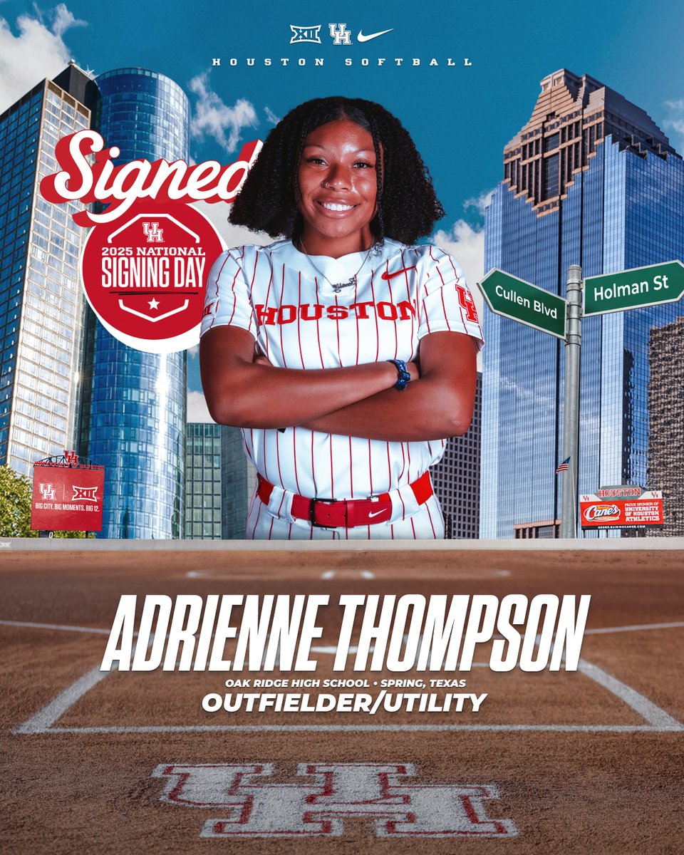 UHCougarSB's tweet image. Signed and sealed ✍️

Welcome to H-Town, @_13Adrienne_❗️