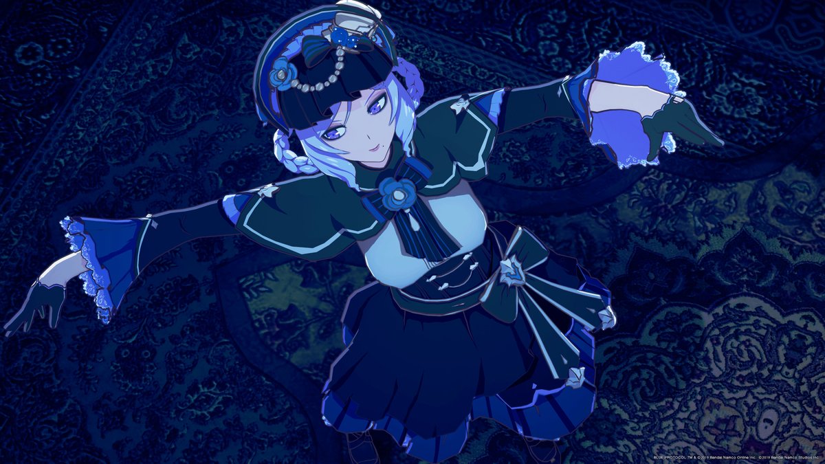 vol_game's tweet image. 「アンティークドール」

ドレッシーFサファイア
なんとかゴシックっぽく撮れないかな？って、試行錯誤してましたね

#ブルプロSS  #ブルプロ #BlueProtocol